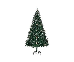 Sapin de Noël artificiel, UWOT, décoré de pommes de pin. Convient pour les décorations de bureau, de maison, de magasin, de fête ou de Noël