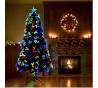 Sapin de Noël artificiel - VIDAXL - 180 cm - PVC - Vert - Intérieur/Extérieur