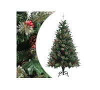 vidaXL Sapin de Noël 150 cm - Pommes de pin