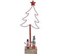 Sapin de Noël DKD Home Decor Métal LED (15 x 7 x 38 cm)