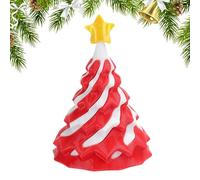Sapin de Noël Fidget - Décoration de bureau à collectionner - Arbre de Noël translucide imprimé 3D - Pour filles, adolescentes, adultes, salle de ortoir, salon