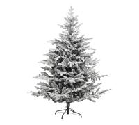 Sapin de Noël ""Frosty"" 180cm vert floqué blanc à paillettes Feeric lights & christmas