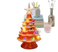 Sapin De Noël Illuminé Décoration De Bureau Alimentée par Piles | Pièce Maîtresse De Table Arbre De Fête Pour Chambre Table Armoire Manteau Entrée Chevet Fête Vacances Anniversaire