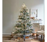 Sapin de Noël Lokossa vert/blanc H/Ø env. 180/116 cm