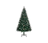 Sapin de Noël réaliste, UWOT, décoré de pommes de pin. Convient pour la décoration de bureaux, maisons, magasins, fêtes et vacances
