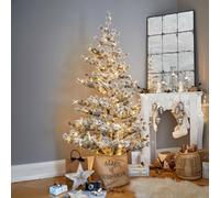 Sapin de Noël Sapi vert/blanc H/Ø env. 180/108 cm