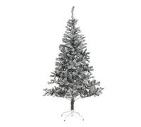 Feeric Lights & Christmas – Sapin de Noël Enneigé 180 cm vert floqué blanc