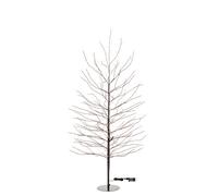 Sapin lumineux LED Tiglio Lotti brun, 170 cm
