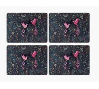 Sara Miller India Colibri Paradise Lot de 4 sets de table 30,5 x 23 cm