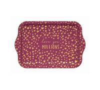 Sara Miller Little Gestures Love You Millions Hearts Petit plateau en étain 240 x 158 x 11 mm