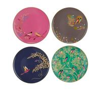 Sara Miller pour Portmeirion Chelsea Assiettes à gâteau en céramique Multicolore 215 x 215 x 60 cm, Céramique, Multicolore, 215 x 215 x 60 cm