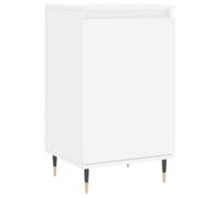 Sarazyj®Buffet de Cuisine KENNETH - ENFILADE - Armoire Bas vitrine blanc 40x35x70cm - Bois d’ingénierie - 986620