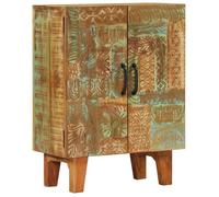 SARAZYJ@Buffet sculpté à la main 5pour salon design moderne - Déco Home - 5x30x75 cm bois massif récupération CL631027