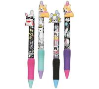 sarcia.eu Stylo chien avec gomme, gel, automatique, ENCRE BLEUE, effaçable, 0,5 mm, 1 stylo (A)