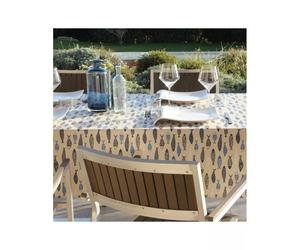 SARDINES Nappe 70% coton 30% polyester enduite 300X150 Marine SUD ETOFFE