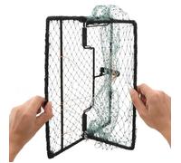 SARFATY® Vert Piège à oiseaux - vert - 34x32 cm - acier - Pièges à insectes(Poids:0.6 kg)glw93s