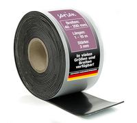sarian Bande en caoutchouc autocollante 1000 x 40 x 3 mm NR/SBR Protection anti-éclats, rouleau en caoutchouc plein de qualité industrielle, robuste et antidérapant, idéal pour l'étanchéité, la