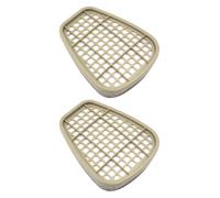 Sarini Cartouches filtrantes 6001 pour Masques respiratoires,filtres Anti-poussière,vapeurs organiques,Pollen et Produits Chimiques,Paquet de 2,compatibles avec Les Masques 3M 6200.6800.7502,FF402