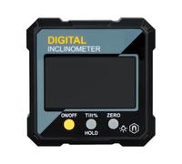 Sarini Inclinomètre numérique, jauge d'angle de Haute précision avec écran LCD, Mini inclinomètre avec Aimant pour Un Usage Domestique et des projets de Bricolage