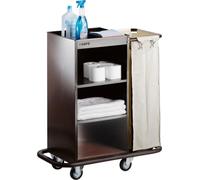 Chariot de service - Bac à linge amovible - 830x450x(h)1120mm