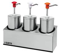Saro Distributeur de sauce PD-006 3 x 2,25 l