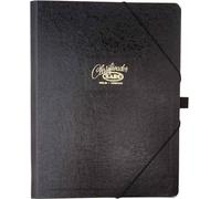 Saro Folio Classeur en carton compact-12 compartiments Noir Noir One Size