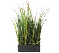 SAROSORA Plantes artificielles de 55,9 cm de Haut pour Jardin, Verdure intérieure, décoration de Table, Herbe Artificielle | Plantes fauk (2,5 cm)