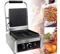 SaryEdge Gril électrique pour Steaks, Appareil Multifonctionnel pour paninis, grillades et toasts, Large Plage de températures, minuterie et Chauffage Double Face, Taille_Name-FY8,FY811