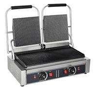 SaryEdge Gril électrique pour Steaks, Appareil Multifonctionnel pour paninis, grillades et toasts, Large Plage de températures, minuterie et Chauffage Double Face, Taille_Name-FY8,FY813