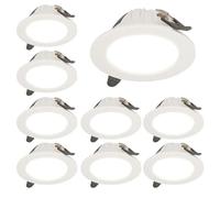SaryEdge Kit d'éclairage encastré Rond de 9,2 à 6 Pouces, Spot encastré sans boîtier 5W/7W/9W/12W/20W, Spot Plat, Spot Rond amélioré, Montage dissimulé, lumière Neutre 5W, lumière,5w-Neutral Light