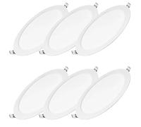SaryEdge Plafonnier encastré Ultra-Mince 3T à intensité Variable, température de Couleur sélectionnable 3000K/4000K/6000K, Panneau Lumineux Blanc, Spot encastré sans boîtier de 3W,6w-White Light