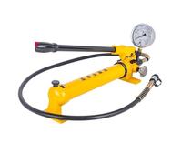 SaryEdge Pompe hydraulique Manuelle pour Applications Haute Pression en milieux industriels et Automobiles, Pompe Manuelle CP-700B avec Compteur, Pompe manuell,Cp-700b Manual Pump+Meter
