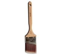 Sash Expert Pinceau à Peinture Coudé Professionnel Plat (6,3 cm) - Synthétique, Bord Parfait, Précision