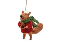 Sass & belle déco Noël écureuil - Marron