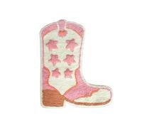 Sass & Belle Tapis de bain touffeté en forme de botte de cowboy - Tapis de salle de bain à thème occidental - Tapis de douche et tapis de bain insolite pour décoration de salle de bain amusante