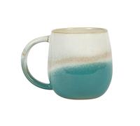 Sass & Belle Tasse turquoise ombrée émaillée par trempage
