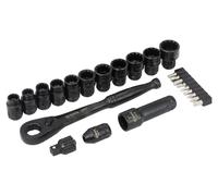 SATA jeu de clés à douilles traversantes, X6, 24 pcs. ST09060G (X6 Spline traversante)