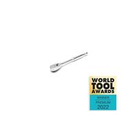 SATA ST13974 Cliquet professionnel 120P 1/2" avec tête en larme, poli, avec arc pivotant à 3 degrés