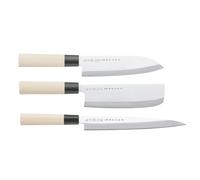 Satake Ensemble de couteaux Satake Houcho nakiri. sashimi & santoku 3 pièces