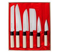 Satake Megumi coffret de 6 couteaux dans un coffret en bois HG8582W