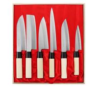 Satake Yoshimitsu rouille lot de 6 couteaux HG8404W