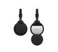 SATECHI FindAll Étiquette de Bagage, Compatible App Apple Localiser, Noir | Pour iPhone, iPad & Mac, traceur Bluetooth, conforme TSA, résistant à l'eau, batterie 8 mois, alertes sonores d'oubli