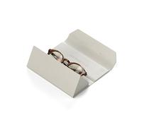 Satechi FindAll Étui Intelligent pour Lunettes Compatible avec Apple Find My, Pliable et Portable avec Alerte Sonore, Charge Sans Fil pour Tous Types de Lunettes et Modèles XR/AR - Beige