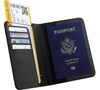 Satechi FindAll Passport Cover avec FindMy – Technologie Find My pour Localisation Facile – Porte-Cartes à Quatre Emplacements – Protection RFID pour Sécurisation des Documents