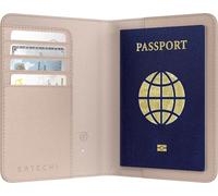 Satechi FindAll Passport Cover avec FindMy – Technologie Find My pour Localisation Facile – Porte-Cartes à Quatre Emplacements – Protection RFID pour Sécurisation des Documents