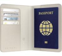 Satechi FindAll Passport Cover avec FindMy – Technologie Find My pour Localisation Facile – Porte-Cartes à Quatre Emplacements – Protection RFID pour Sécurisation des Documents