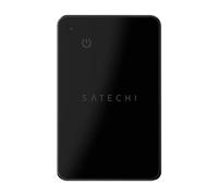 SATECHI FindAll Wallet Tracker, Carte Localisation Portefeuille avec Apple Find My, Recharge sans Fil, Alerte Sonore, Résistante à l’Eau pour iPhone, iPad, Mac et Plus - Noir