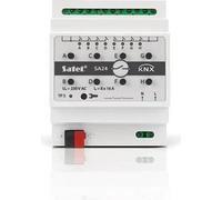 Satel KNX-SA24, Actionneur de commutation, montage sur rail DIN, 8 canaux/canaux, IP20, Blanc, AC
