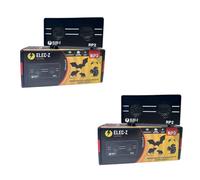 SATENCO LOT 2 x RP2 Répulsif Ultrasons Anti Rongeurs Rats Souris Chauve Souris Puces Tiques Araignées sur 325m2