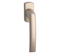 Satin Poignée de fenêtre Harmony, verdeckt visser, 12, stylet carré de 7 x 32 mm, bronze anodisé, 1, came 102202626